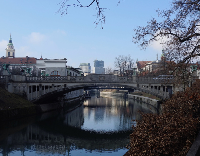 Ljubljana, Slovenia. February 2017. 
