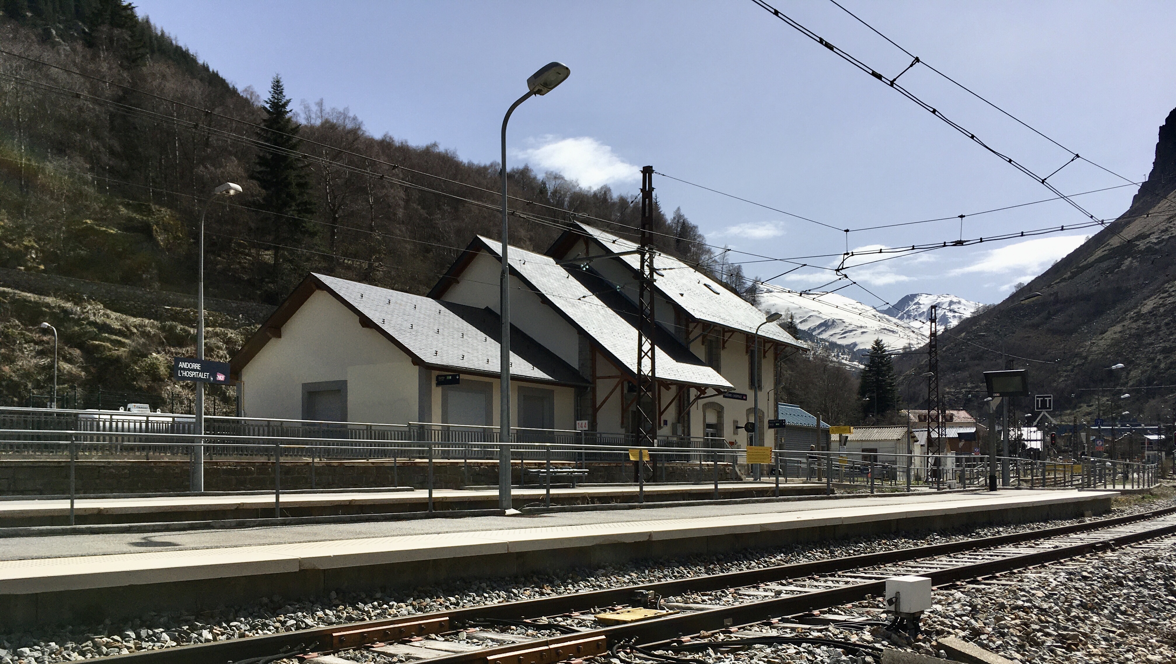 Monday Morning Blues – Andorre l’Hospitalet Train Station in
France