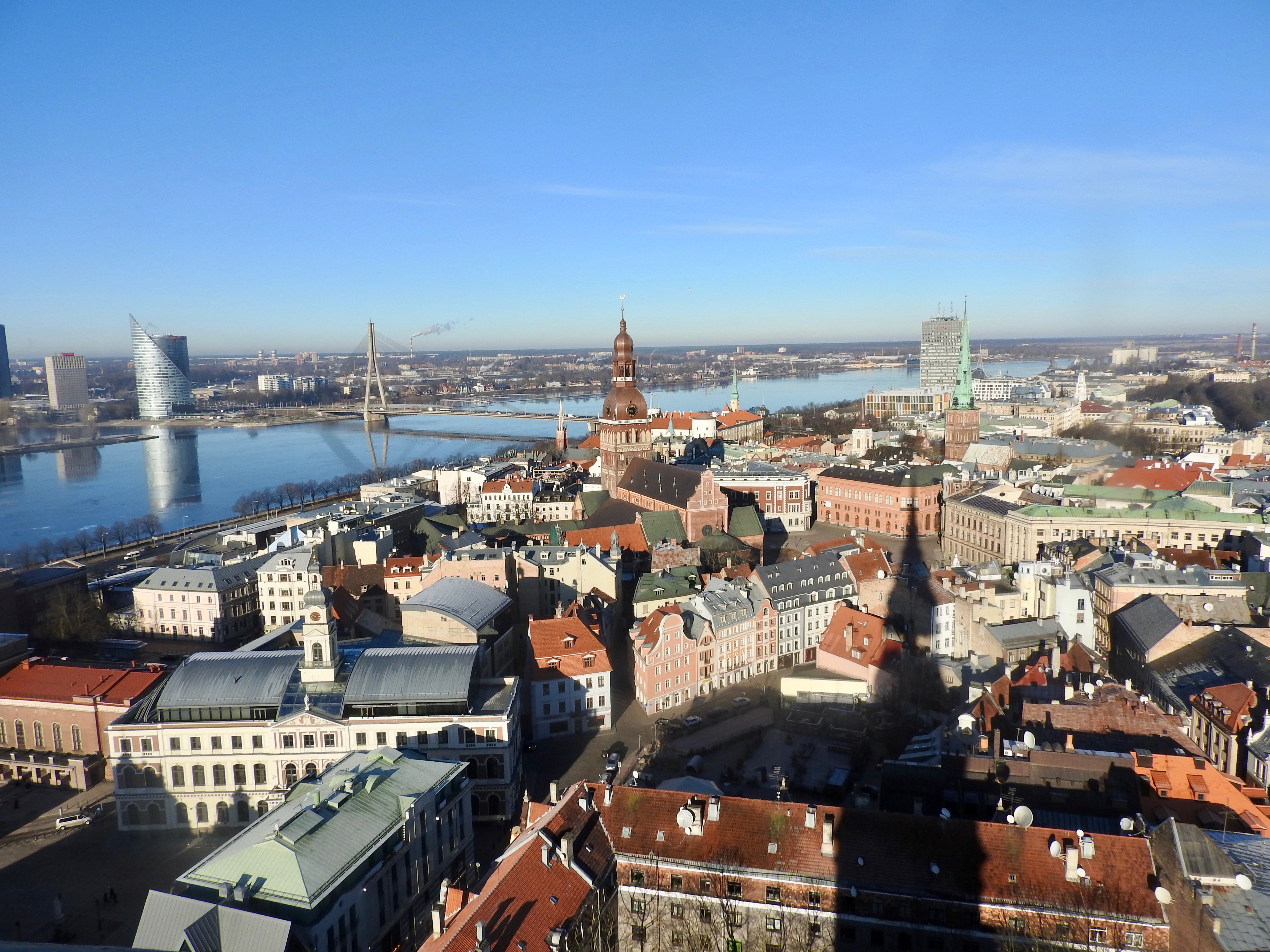 Aerial View of Riga