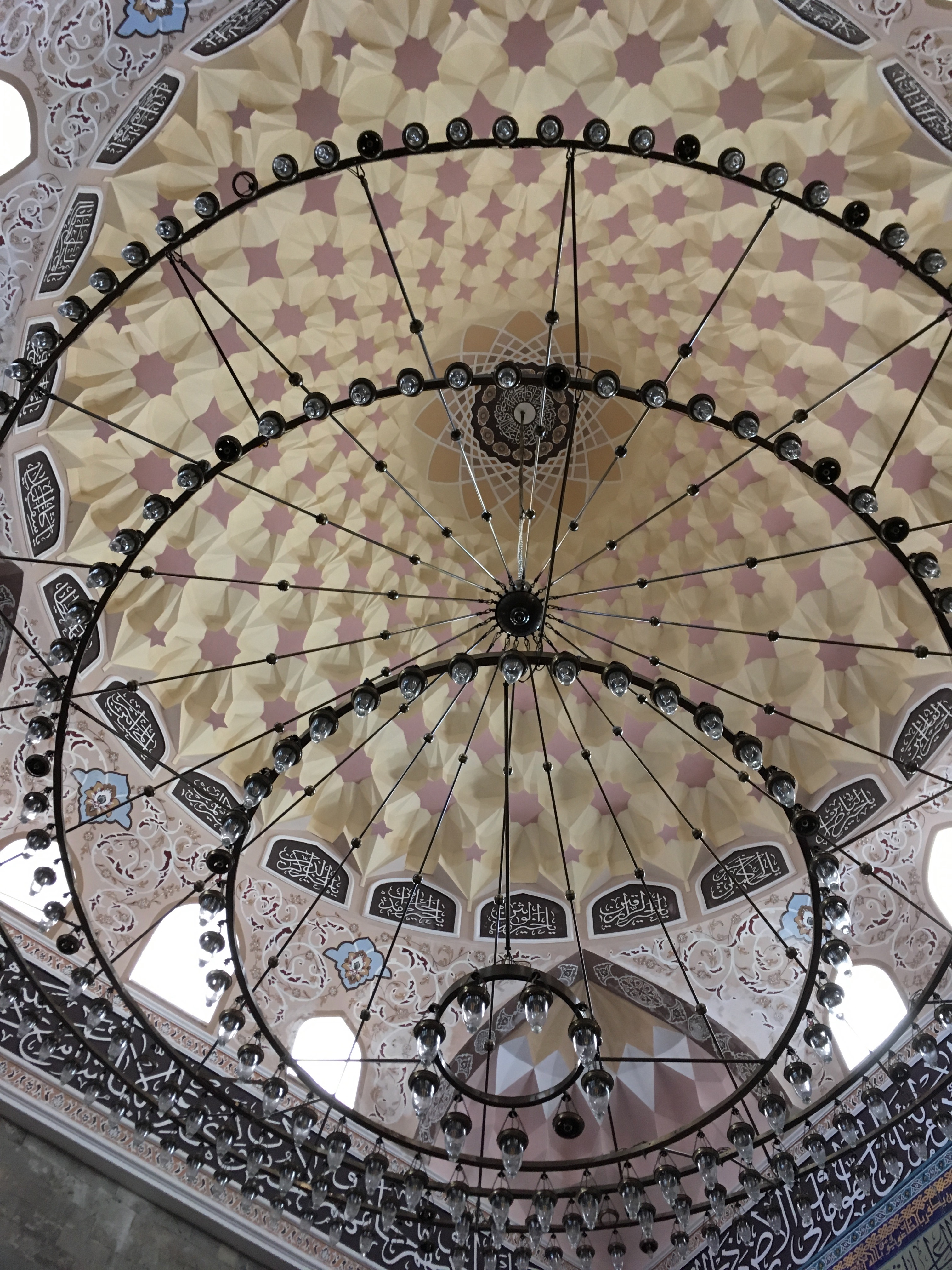 Ceiling of the Juma Mosque, Shamakhi, Azerbaijan