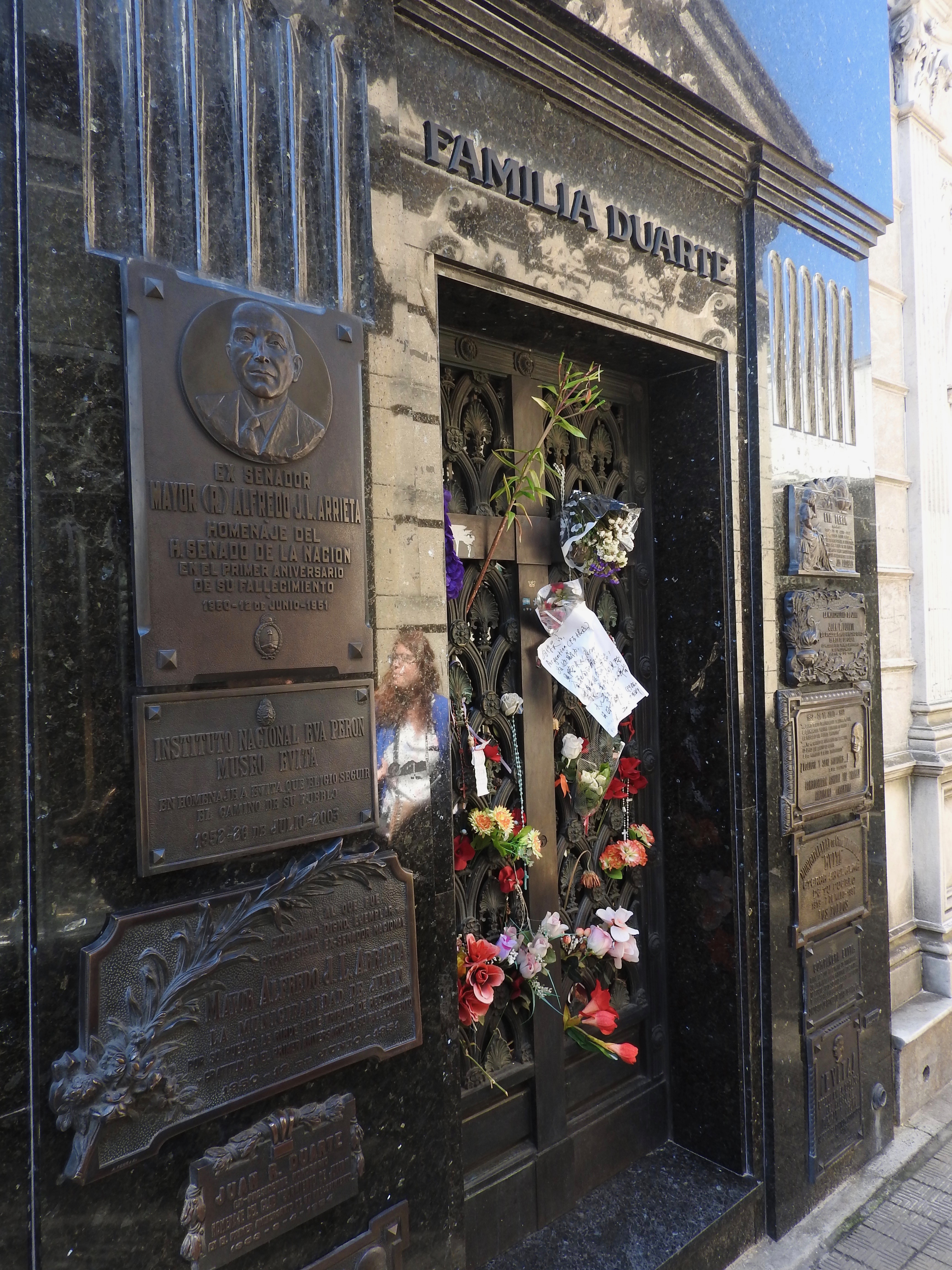 Grave of Eva Peron, Buenos Aires