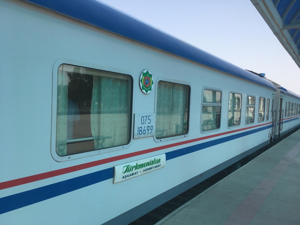 Ashgabat to Mary Train, Turkmenistan